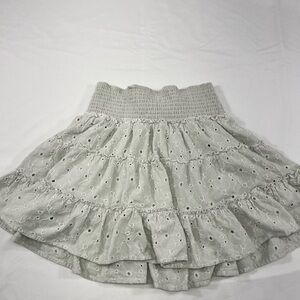 American Eagle Outfitters Gray‎ Bubble Mini Skirt